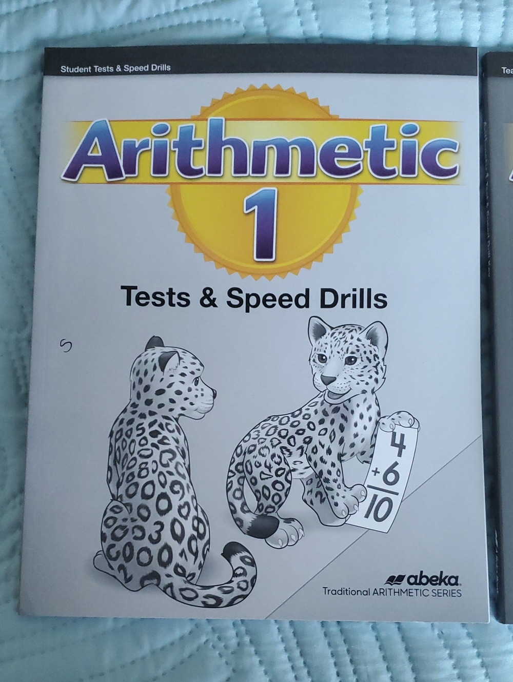 Abeka Arithmetic 1 Tests & Speed Drills Book And Answer Key!